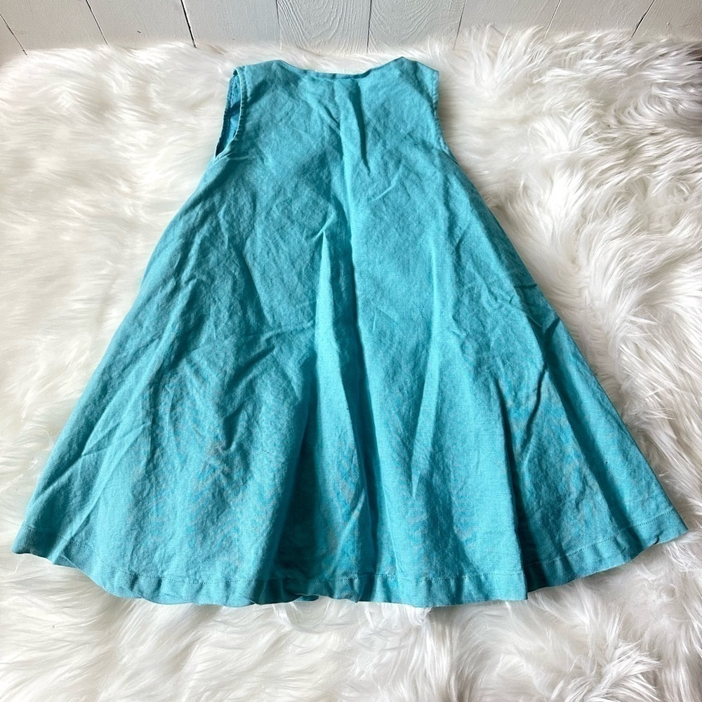 MATILDA JANE | Paint By Numbers Linen Bow Dress - Picture 2 of 3